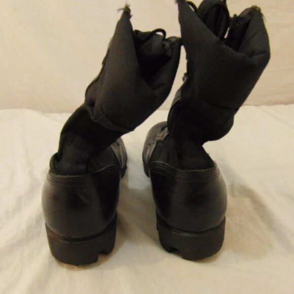 ALTAMA HOT WEATHER sz6R  BLACK JUNGLE SOLES LEATHER & CANVAS BOOTS NM 00141 main image 11